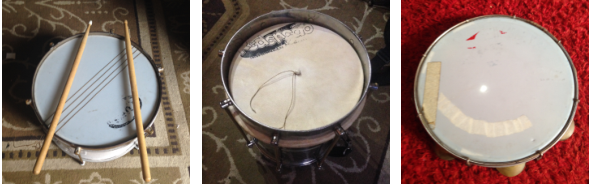 Brazilian rhythmic instruments in BRID